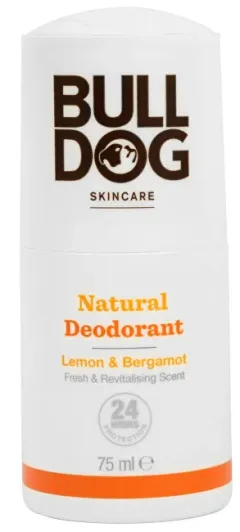 Bulldog Natural Ball Deodorant (Natural Deodorant Lemon & Bergamot Fresh & Revitalising Scent) 75 ml thumbnail 1