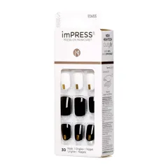 Kiss Kiss Self-adhesive nails imPRESS Nails Midnight Drive 30 pcs thumbnail 2