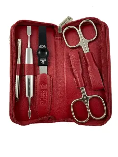 Pfeilring Solingen Manicure set 5 pieces Pfeilring Original red thumbnail 2