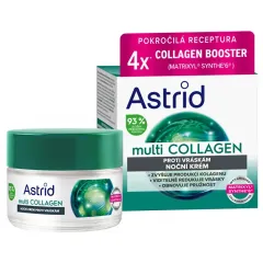 Astrid Anti-wrinkle and elasticity restoring night cream Multi Collagen (Cream) 50 ml thumbnail 1
