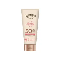 Hawaiian Tropic Sunscreen for face SPF 50 Glowing Protection (Face Cream) 50 ml thumbnail 1
