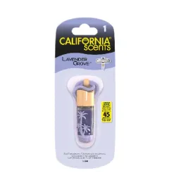 California Scents car fragrance 5 ml Hanging Vial Lavender Grove thumbnail 1