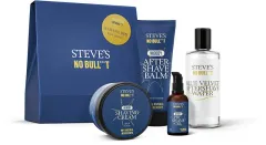 Steve's Gift set Shaving Box Blue Velvet thumbnail 1