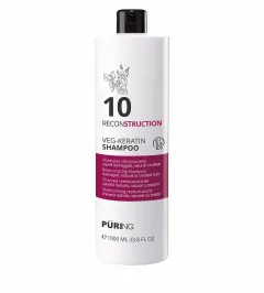 PÜRING regenerating shampoo 1000 ml PR 10 Reconstruction Veg-Keratin Shampoo thumbnail 1