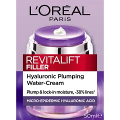 L'Oréal Paris  Hydrating cream Filler Hyaluronic Plumping Water-Cream 50 ml thumbnail 2
