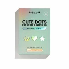 Breakout+aid Cute Dots topical acne treatment patches 48 pcs thumbnail 1
