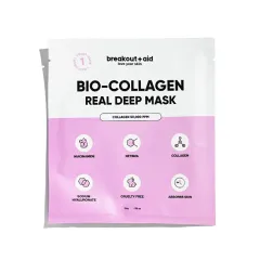 Breakout+aid Real Deep Mask Collagen Overnight Mask thumbnail 1