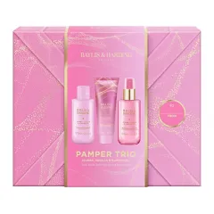 Baylis & Harding Jojoba, Vanilla & Almond Oil Gift Set 3 pcs thumbnail 1