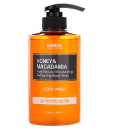KUNDAL Shower Gel Honey & Macadamia White Musk (Body Wash) 500 ml thumbnail 1