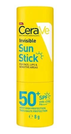 CeraVe CeraVe Invisible Sun Stick SPF 50+ thumbnail 1