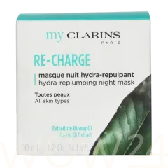 Clarins Re-Charge Hydra-Replumping Night Mask thumbnail 2