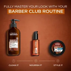 Loreal Men Expert Barber Club Messy Hair Molding Clay thumbnail 4