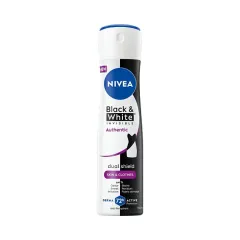 Nivea Antiperspirant spray B&W Authentic Anti-Perspirant 150 ml thumbnail 1