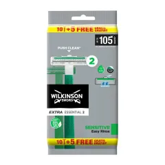 Wilkinson Sword Disposable razor Extra Essential 10 + 5 pcs thumbnail 1