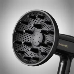 BaByliss Falco Grey & Gold Professional High Speed Hair Dryer BAB8550E thumbnail 3