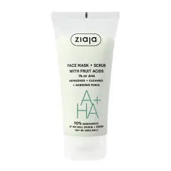 Ziaja AHA + HA Face Mask + Scrub with Fruit Acids 1% thumbnail 1