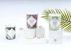 Troli Scented candle 40h with jewel Flower Tiare CCOM100 thumbnail 3