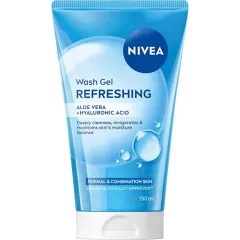 Nivea Cleansing face gel for normal and combination skin (Refreshing Wash Gel) 150 ml thumbnail 1