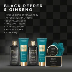 Baylis & Harding Black Pepper & Ginseng Body Care Gift Set 7 pcs thumbnail 3