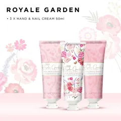 Baylis & Harding Baylis & Harding Royale Garden Hand Cream Set, 3×50ml thumbnail 2