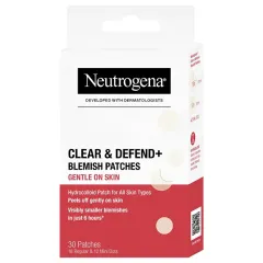 Neutrogena Patches for imperfections Sensitive Clear & Defend+ 30 pcs thumbnail 1
