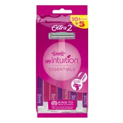 Wilkinson Sword My Intuition Essentials Disposable Razor 10 + 5 pcs thumbnail 1
