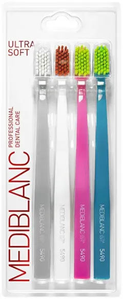 MEDIBLANC Ultra Soft Toothbrush 4 pcs thumbnail 1