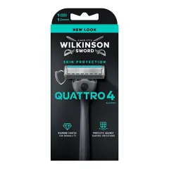 Wilkinson Sword Skin Protection Quattro 4 + 1 head razor thumbnail 1