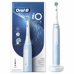 ORAL-B IO Series 3 Ice Blue Electric Toothbrush thumbnail 2