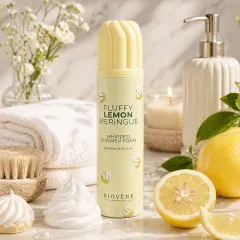 Biovene Biovene, Fluffy Lemon Meringue, Hydrating, Shower Mousse, 250 ml thumbnail 2