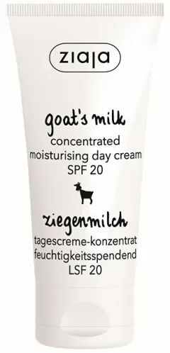 Ziaja Daily Moisturizing Day Cream SPF 20 Goat`s Milk ( Concentrate d Moisturising Day Cream) 50 ml thumbnail 1