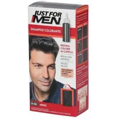 Just For Men Gel Color H55 Natural Real Black 1