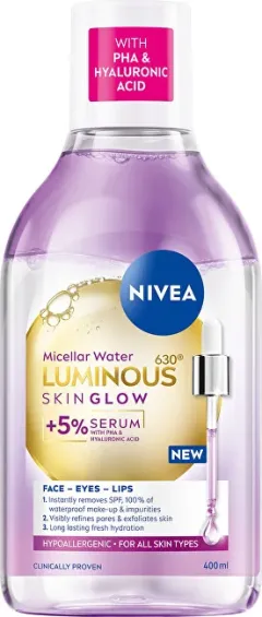 Nivea Luminous Skin Glow Micellar Water 400 ml thumbnail 1