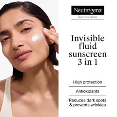 Neutrogena Invisible Fluid SPF 50 Age Shield Ultra Sheer thumbnail 2