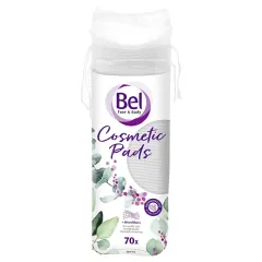 Bel Round makeup remover pads Face & Body Cosmetic 70 pcs thumbnail 1