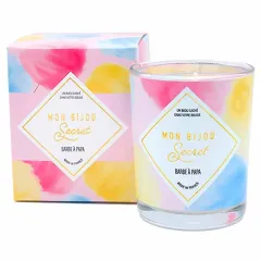 Troli Scented candle 40h with Cotton Candy jewel CCOBP100j thumbnail 1