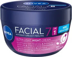 Nivea Facial Ultra light Night Cream 100 ml thumbnail 1
