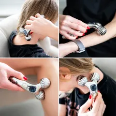 Rio-Beauty 3D massage roller for face and body thumbnail 3