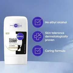 Nivea Black & white invisible silky smooth thumbnail 5