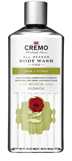 Cremo Shower gel Sage & Citrus (Body Wash) thumbnail 1