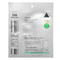 Vt cosmetics Reedle Shot 100 2 Step Mask Sejas maska 27 ml Sejas maskas ar mikroadatām thumbnail 3
