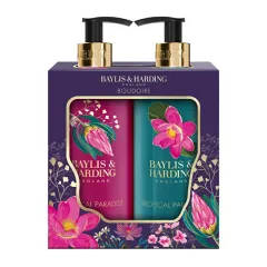 Baylis & Harding Baylis & Harding Boudoire Hand Care Gift Set - Tropical Paradise, 2×300ml thumbnail 1