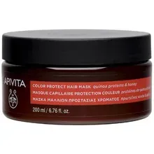 Apivita Apivita , Color Protect, Hair Cream Treatment, For Colour Protection, thumbnail 2