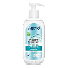 Astrid Micellar cleansing gel for all skin types Hydro X-Cell 200 ml thumbnail 1