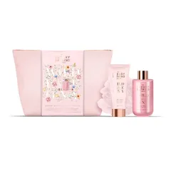 Grace Cole Gift set in a cosmetic bag Peony, Peach & Raspberry 3 pcs thumbnail 1