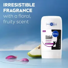 Nivea Solid antiperspirant B&W Authentic Anti-Perspirant 50 ml thumbnail 4