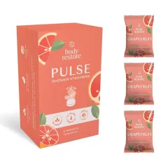 Body Restore Set of aromatic tablets for the shower Grapefruit Shower Steamers 3 pcs thumbnail 1