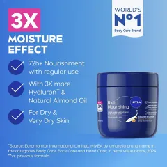 Nivea Rich Nourishing Body Cream 400 ml thumbnail 4