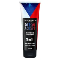Dermacol Shower gel Forbidden release Men Agent (3in1 Shower Gel) 250 ml thumbnail 1