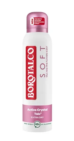 Borotalco Soft Talc and Pink Flowers Scent Deo Spray 48H thumbnail 1